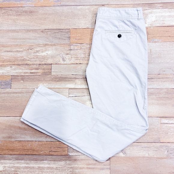 SIMONS Grey Straight Leg Pants Cotton Blend Minimalist Workwear | Size 6 * - Picture 2 of 9